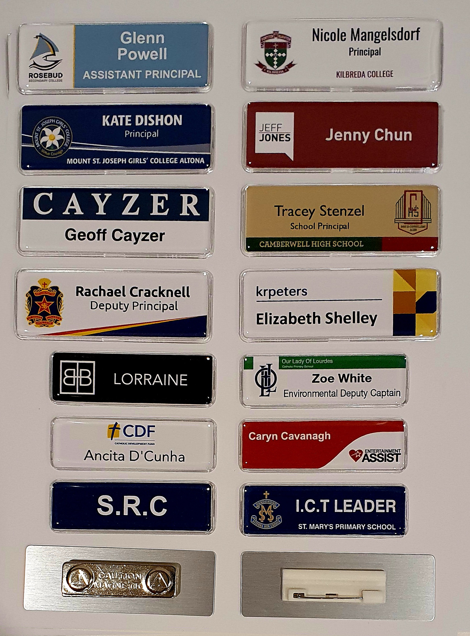 Name Badges
